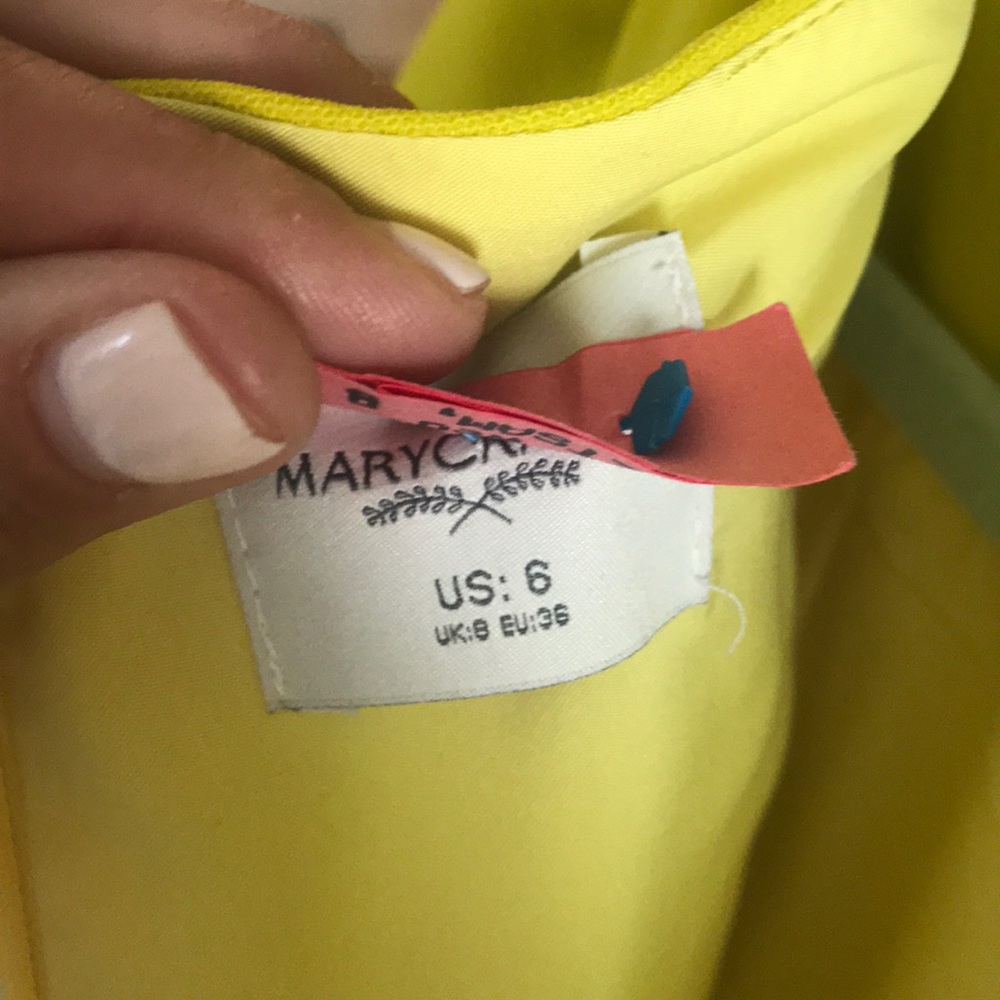 YELLOW FORMAL DRESS by MARYCRAFTS - Picture 4 of 8